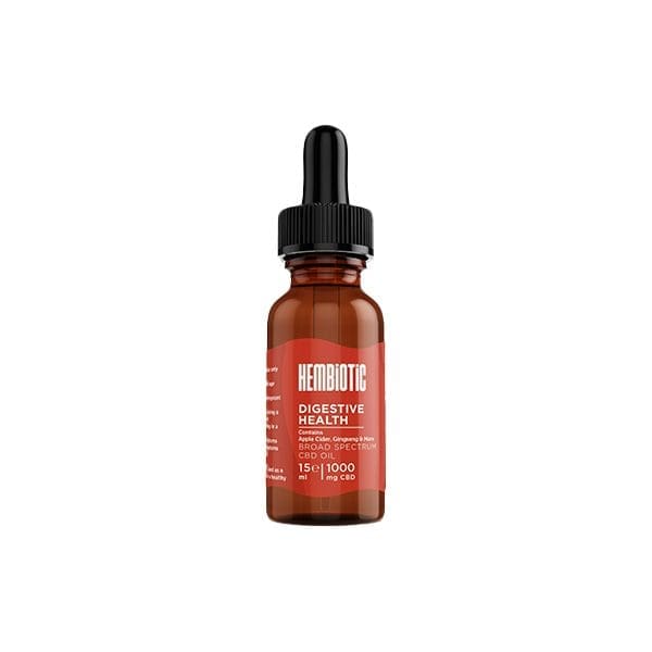 Hembiotic 1000mg Broad-Spectrum Functional CBD Oil - 15ml - Image 5