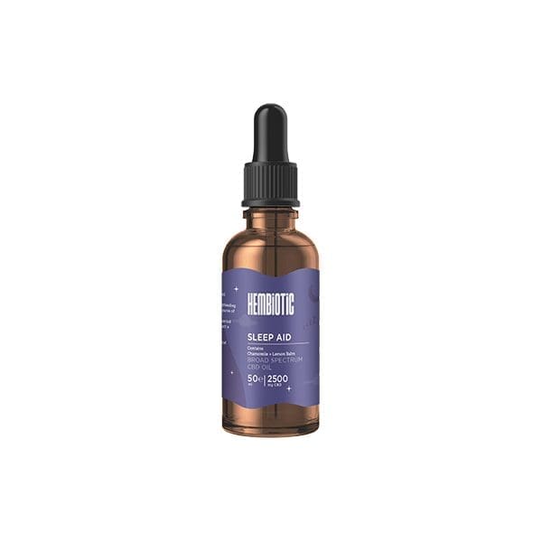 Hembiotic 2500mg Broad-Spectrum Bulk Functional CBD Oil - 50ml - Image 2