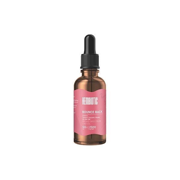 Hembiotic 2500mg Broad-Spectrum Bulk Functional CBD Oil - 50ml - Image 4