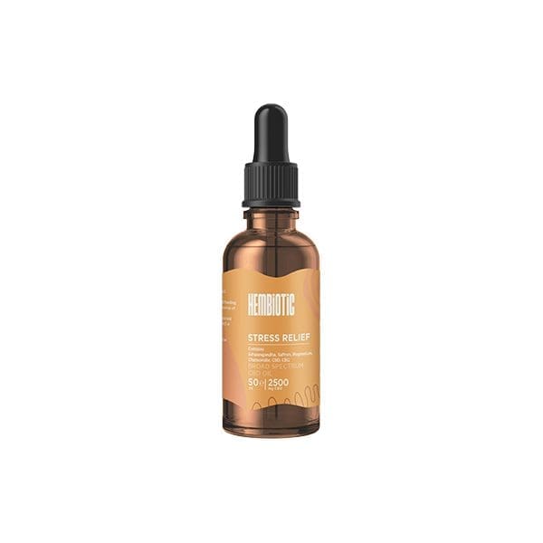 Hembiotic 2500mg Broad-Spectrum Bulk Functional CBD Oil - 50ml - Image 7