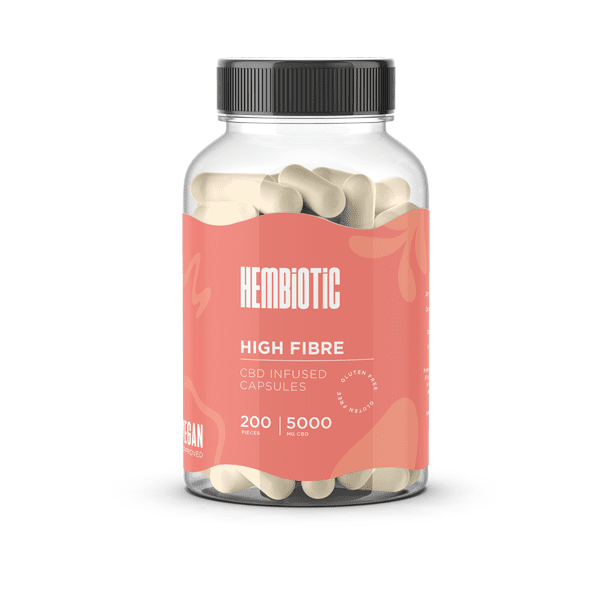 Hembiotic 5000mg Bulk Functional CBD Capsules - 200 Caps - Image 11
