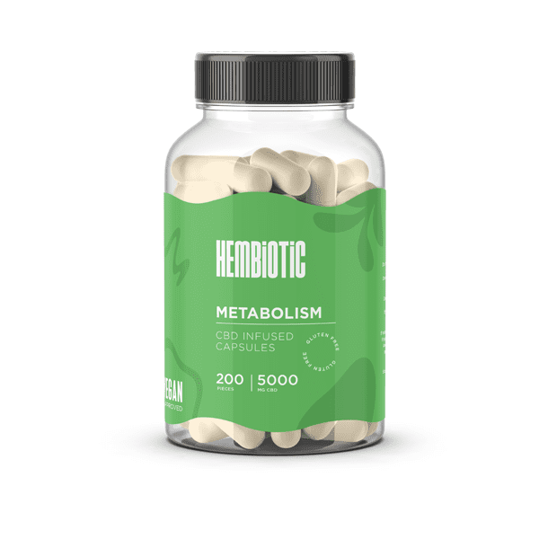 Hembiotic 5000mg Bulk Functional CBD Capsules - 200 Caps - Image 10