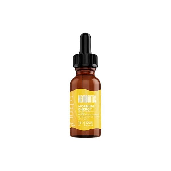 Hembiotic 1000mg Broad-Spectrum Functional CBD Oil - 15ml - Image 6