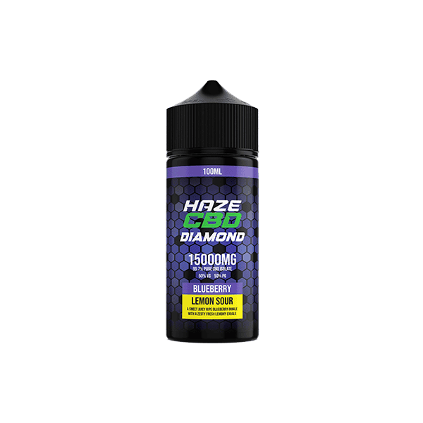 Haze CBD Diamond 15000mg CBD E-Liquid 100ml - Image 4