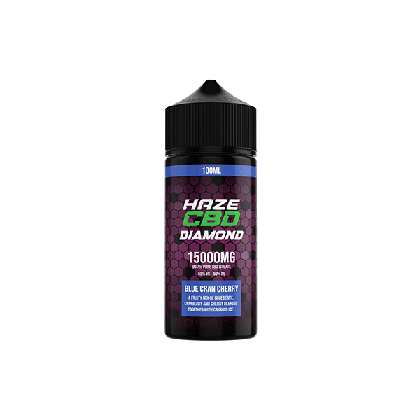 Haze CBD Diamond 15000mg CBD E-Liquid 100ml - Image 3
