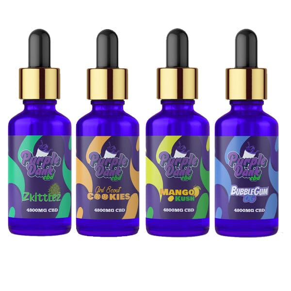 Purple Dank CBD 4800mg Terpene Flavoured Full-Spectrum CBD Oil 30ml (BUY 1 GET 1 FREE) - Image 9