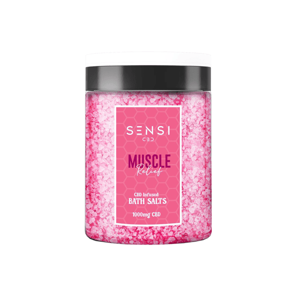Sensi CBD 1000mg CBD Infused Bath Salts - 700g (BUY 1 GET 1 FREE) - Image 3