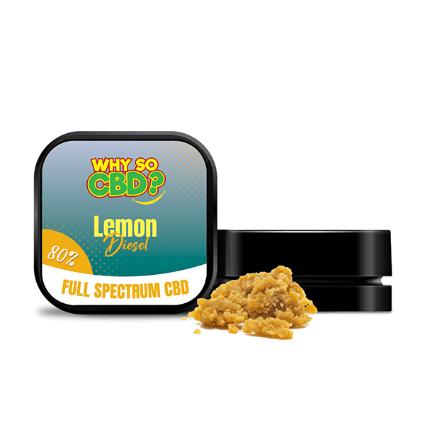 Why So CBD? 80% Full Spectrum CBD Crumble 1g - Image 2