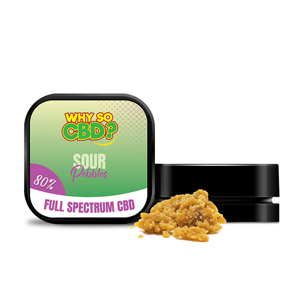Why So CBD? 80% Full Spectrum CBD Crumble 1g - Image 3