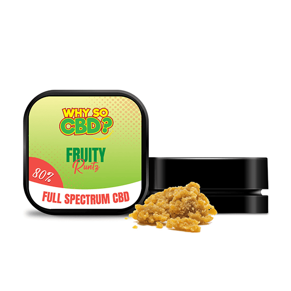 Why So CBD? 80% Full Spectrum CBD Crumble 1g - Image 5